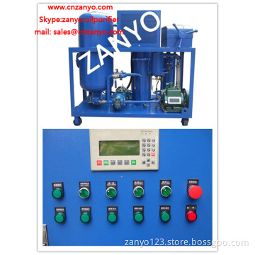 Onsite high vacuum lubricant oil purification equipment